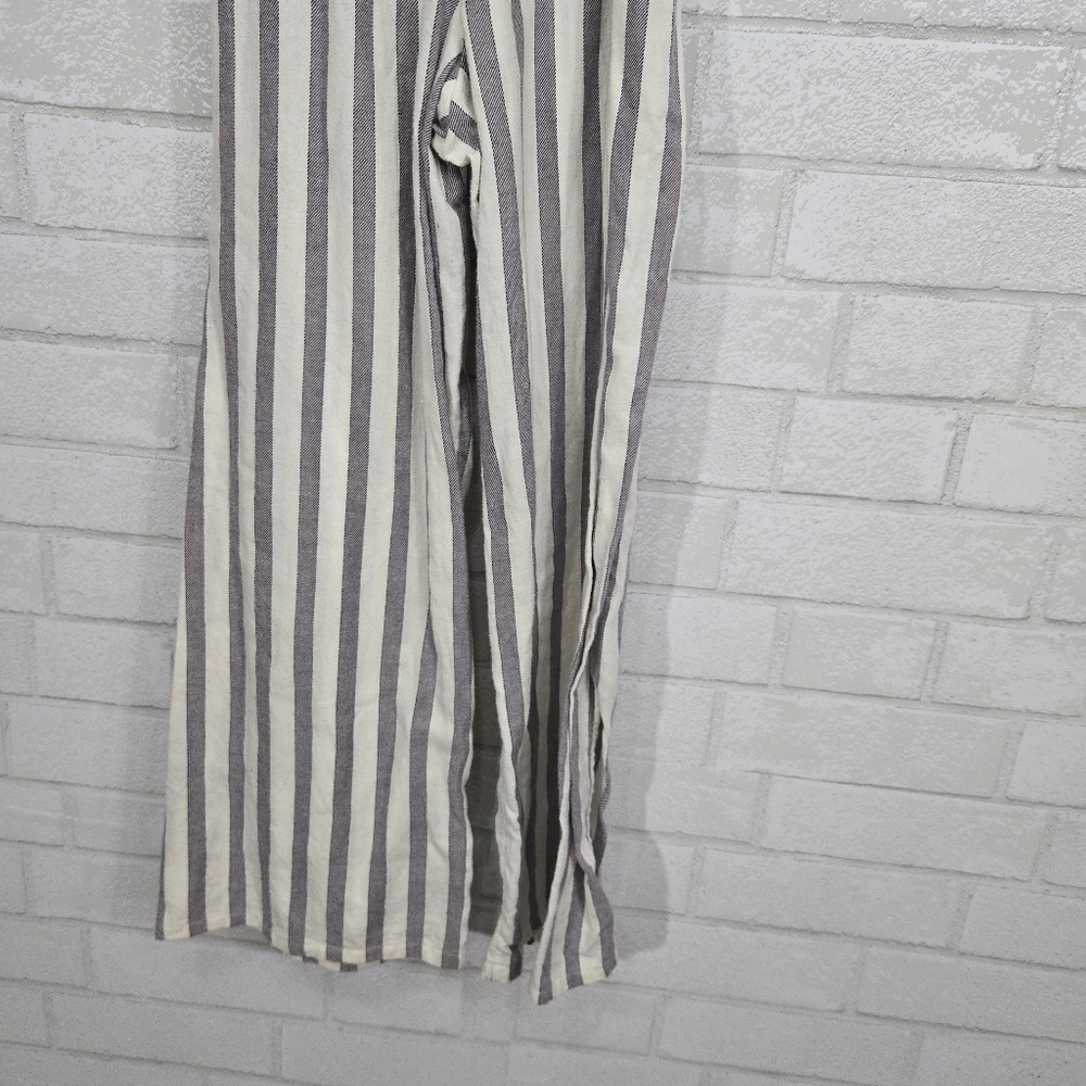 Maurices stripe tie front jumpsuit - Picture 12 of 15